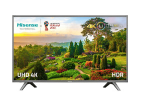 foto de Hisense H49N5700 49 4K Ultra HD 250cd / m² Smart TV Plata A 16W televisión para el sector hotelero