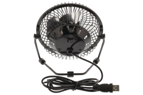 foto de HQ FN04BL Ventilador con aspas para el hogar 2.5W Negro ventilador