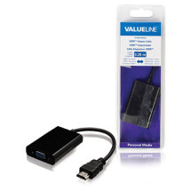 foto de Valueline VLMB34900B02 HDMI VGA + 3.5mm Negro adaptador de cable