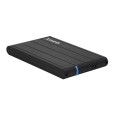 foto de CAJA EXTERNA TOOQ TQE-2530B 2,5 9,,5 MM SATA USB 3.0 NEGRA