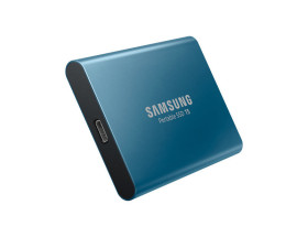 foto de SSD EXTERNO SAMSUNG T5 500GB AZUL
