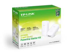 foto de TP-LINK AV1000 Ethernet Blanco 2 pieza(s)