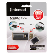foto de USB 3.0 INTENSO 32GB IMOBILE LINE NEGRO