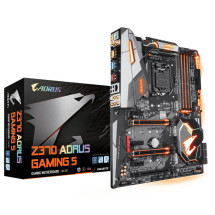 foto de Gigabyte Z370 AORUS Gaming 5 (rev. 1.0) Intel Z370 Express LGA 1151 (Zócalo H4) ATX