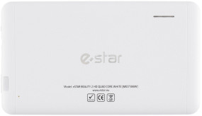 foto de TABLET E-STAR BEAUTY 2 WHITE 7 1GB 8GB QC1,3 BLANCO 7.1