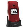 foto de TELEFONO MOVIL SENIOR DORO 2424 2,4 16MB 8MB ROJO T3MPX