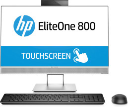 foto de HP EliteOne 800 G3 3.4GHz i5-7500 23.8 1920 x 1080Pixeles Pantalla táctil Plata PC todo en uno