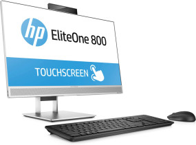 foto de HP EliteOne 800 G3 3.4GHz i5-7500 23.8 1920 x 1080Pixeles Pantalla táctil Plata PC todo en uno