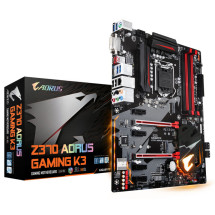 foto de Gigabyte Z370 AORUS Gaming K3 (rev. 1.0) Intel® Z370 Express LGA 1151 (Zócalo H4) ATX