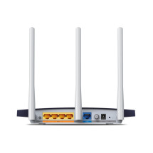 foto de TP-LINK TL-WR1043N router inalámbrico Banda única (2,4 GHz) Gigabit Ethernet Azul