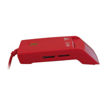 foto de Woxter PE26-148 lector de tarjeta inteligente Interior USB USB 2.0 Rojo