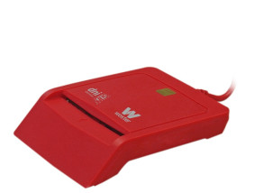 foto de Woxter PE26-145 lector de tarjeta inteligente Interior USB USB 2.0 Rojo