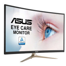 foto de ASUS VA327H pantalla para PC 80 cm (31.5) Full HD LED Curva Negro