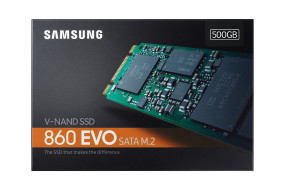 foto de SSD SAMSUNG 860 EVO 500GB M.2 SATA INTERNO G5 AÑOS