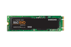 foto de SSD SAMSUNG 860 EVO 500GB M.2 SATA INTERNO G5 AÑOS