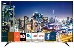 foto de Hitachi 75HL17W64 75 4K Ultra HD 350cd / m² Smart TV Negro, Cromo A+ 24W televisión para el sector hotelero