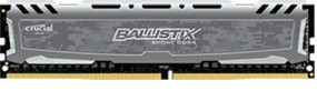 foto de DDR4 BALLISTIX SPORT LT 16GB2400 GRAY