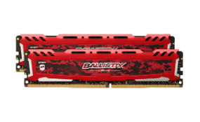 foto de DDR4 BALLISTIX SPORT LT 2x4GB 2400 RED