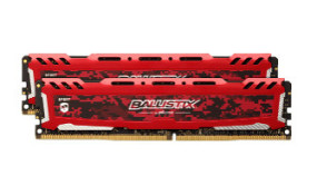foto de DDR4 BALLISTIX SPORT LT 2x8GB 2400 RED