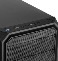 foto de CAJA NOX COOLBAY MX2 MATX 1XUSB3.0 2XUSB2.0 NEGRO