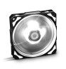 foto de VENTILADOR CAJA NOX H-FAN LED 120MM NEGRO LED BLANCO