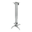 foto de SOPORTE TECHO PROYECTOR TOOQ PJ2012T-SPLATA 130/430 - 650 mm MAX 20 KG