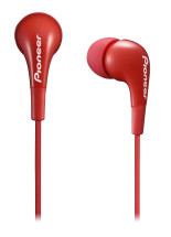 foto de Pioneer SE-CL502-R Dentro de oído Binaural Alámbrico Rojo auriculares para móvil