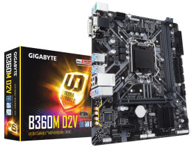 foto de Gigabyte B360M D2V placa base LGA 1151 (Socket H4) Intel B360 Express Micro ATX