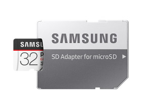 foto de MICRO SD SAMSUNG 32GB PRO ENDURANCE C10 R100/W30G CON ADAPTADOR