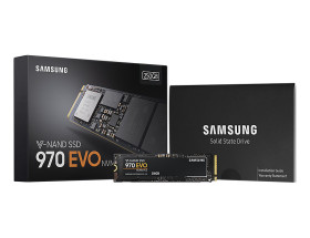 foto de Samsung 970 EVO unidad de estado sólido M.2 250 GB PCI Express 3.0 3D MLC NVMe