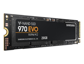 foto de Samsung 970 EVO unidad de estado sólido M.2 250 GB PCI Express 3.0 3D MLC NVMe