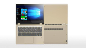 foto de Lenovo Yoga 520 Gris Híbrido (2-en-1) 35,6 cm (14) 1920 x 1080 Pixeles Pantalla táctil 1,80 GHz 8ª generación de procesadores Intel® Core™ i7 i7-8550U
