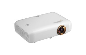 foto de LG PH550G videoproyector Proyector para escritorio 550 lúmenes ANSI DLP 720p (1280x720) 3D Blanco
