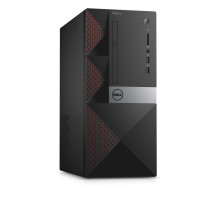 foto de DELL Vostro 3668 3,9 GHz 7ª generación de procesadores Intel® Core™ i3 i3-7100 Negro, Rojo Mini Tower PC