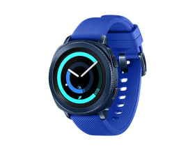 foto de Samsung Gear Sport reloj inteligente Azul SAMOLED 3,05 cm (1.2) GPS (satélite)