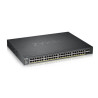 foto de SWITCH ZYXEL 52 PUERTOS SMART MANAGED SERIE XS POE 48X GB 4X 10GB SFP+