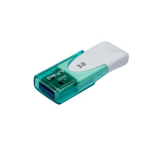 foto de PNY Attaché 4 3.0 32GB unidad flash USB USB tipo A 3.0 (3.1 Gen 1) Verde, Blanco