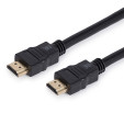 foto de CABLE MAILLON BASIC HDMI DORADO CONECTOR  HIGH SPEED  BC NEGRO 3.0M