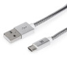 foto de Maillon Technologique Premium MTPMUMS241 cable USB 1 m USB 2.0 USB A Micro-USB B Plata
