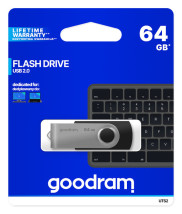 foto de USB 2.0 GOODRAM 64GB UTS2 NEGRO