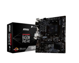 foto de MSI B450M PRO-M2 Zócalo AM4 AMD B450 micro ATX