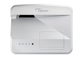 foto de Optoma X320USTi videoproyector 4000 lúmenes ANSI DLP XGA (1024x768) 3D Proyector para escritorio Gris, Blanco