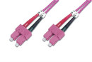 foto de CABLE CONEXION FIBRA OPTICA DIGITUS MM OM4 SC a SC 50/125 7m