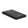 foto de CAJA EXTERNA TOOQ TQE-2522B 2,5 9,5 MM SATA USB 3.0 NEGRA