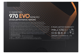 foto de Samsung 970 EVO M.2 500 GB PCI Express 3.0 V-NAND MLC NVMe