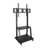 foto de SOPORTE DE SUELO CON RUEDAS TOOQ FS20100M-B 37-100 MAX 150KG