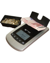 foto de CashTester CP707 contador de dinero Contador de monedas Negro, Gris
