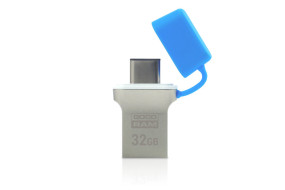 foto de Goodram 32GB USB 3.0 unidad flash USB USB Type-A / USB Type-C 3.2 Gen 1 (3.1 Gen 1) Azul