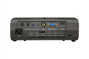 foto de Optoma W304M videoproyector 3100 lúmenes ANSI DLP WXGA (1280x800) 3D Proyector para escritorio Negro