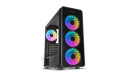 foto de CAJA NOX HUMMER TGM RAINBOW ATX 1XUSB3.0 2XUSB2.0 NEGRO RGB